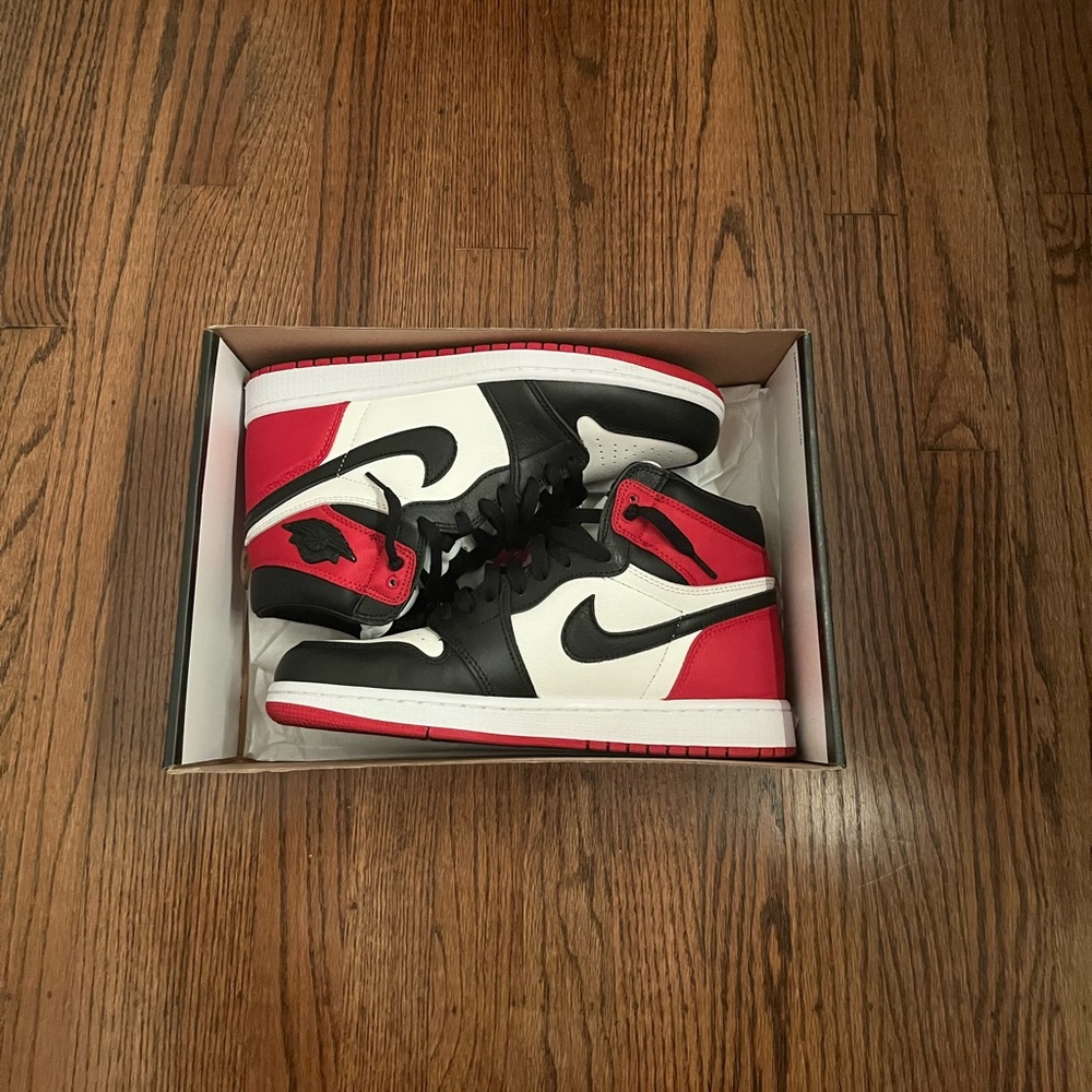 JORDAN 1 SATIN TOE SIZE 9.5 mens worn 1X